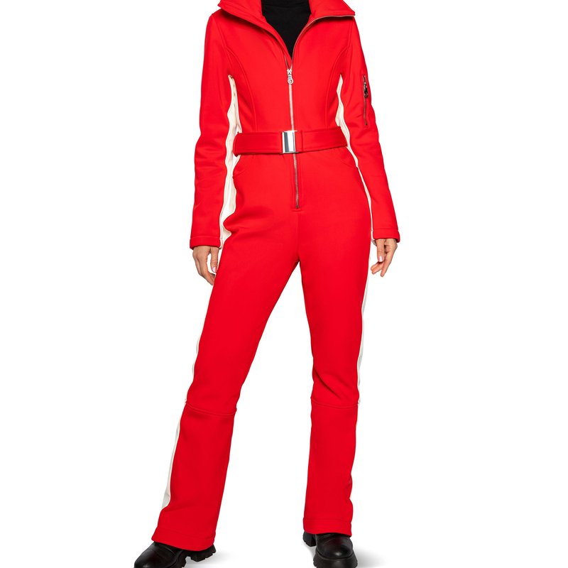 Shop Slope Siren Ski Suit In Red