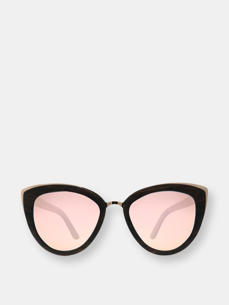 Bombshell - Ebony - Wood Sunglasses - Default Title
