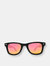 Jetsetter - Wood Sunglasses - Sunset Pink Mirror