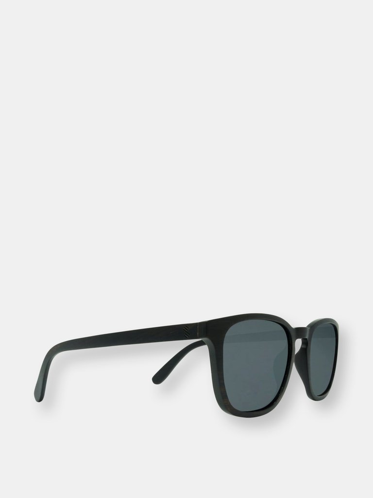 Traveler - Smoke - Wood Sunglasses - Smoke