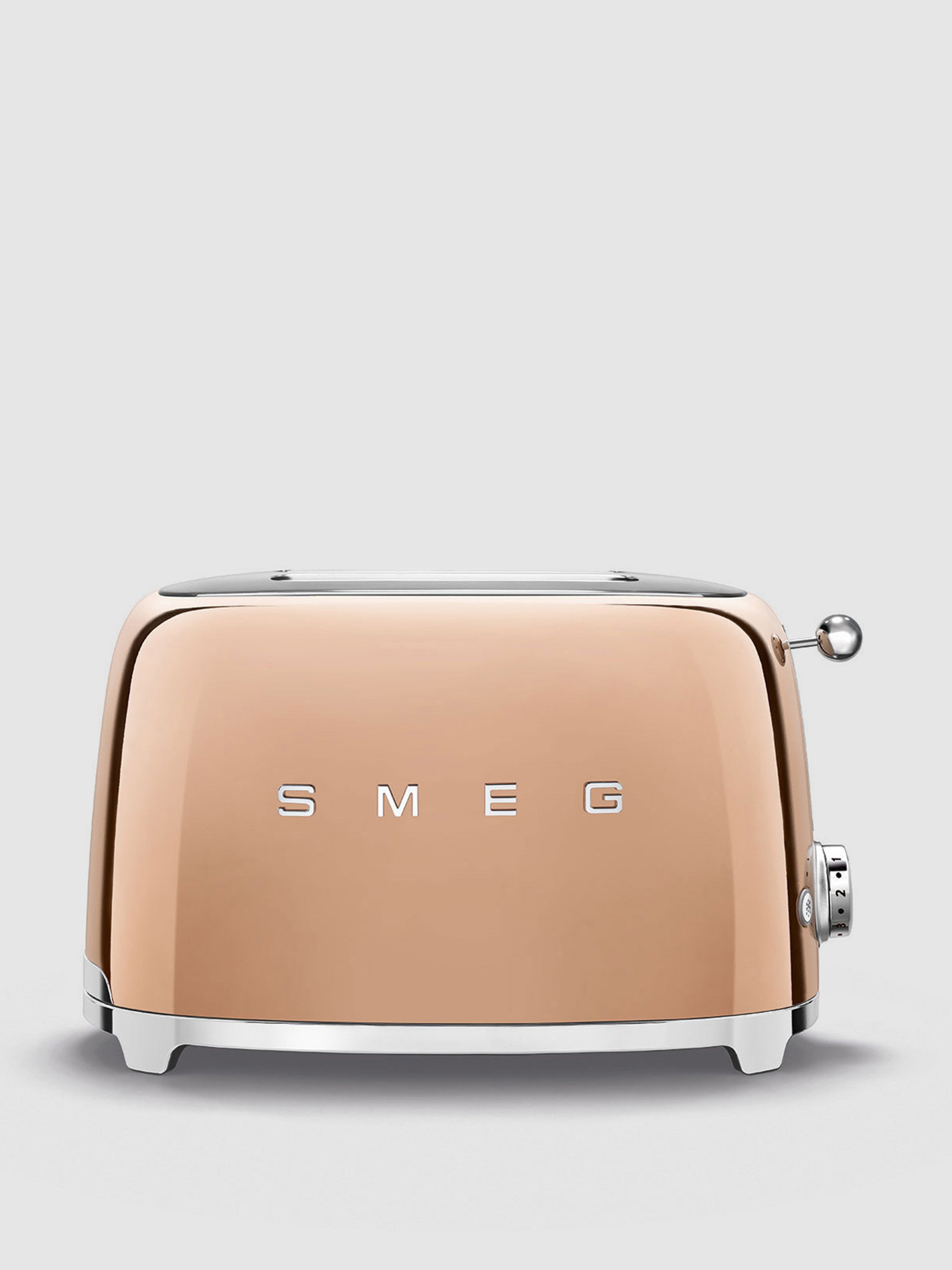 Smeg 2-slice Toaster In Rose Gold