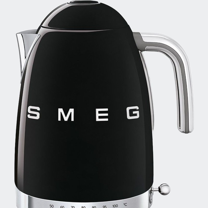 Smeg Variable Temperature Kettle In Black