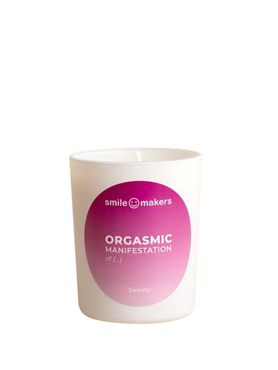 Smile Makers Orgasmic Manifestations candle - Sweaty product