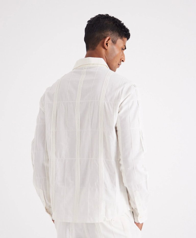 Holbox Cotton Shirt - Ivory