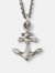 Anchor Pendant in Sterling Silver - Sterling silver
