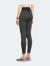 Legging Solid High Waisted Bubble Stretchable Fabric - Black - Black