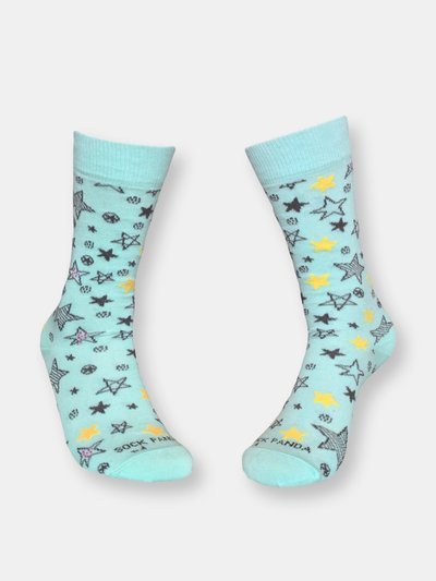 Sock Panda Fun Star Pattern Socks product