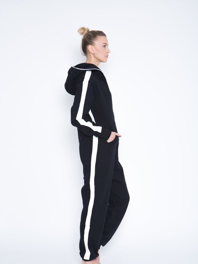 Sofa Killer Onesie With White Vertical Lines product