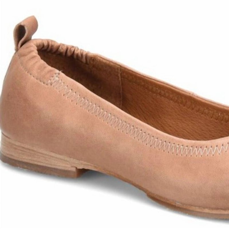 Shop Söfft Kenni Leather Flats In Pink