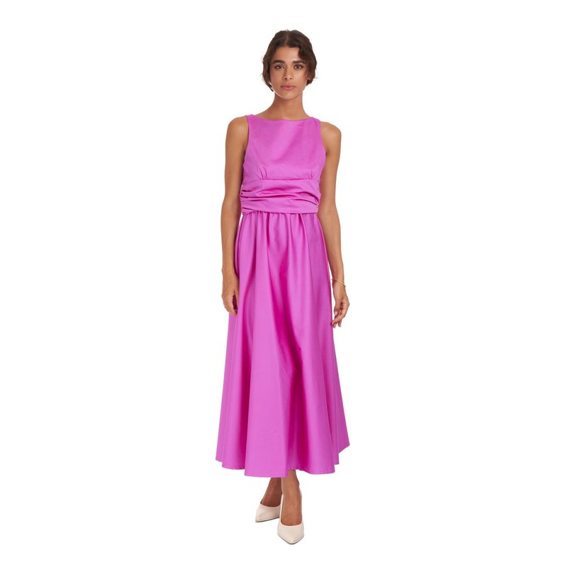 Sofia Tsereteli Harmonys Embrace Dress In Pink/purple