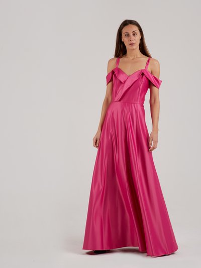 SOHUMAN Kaiya Pink Luxury Long Dress product
