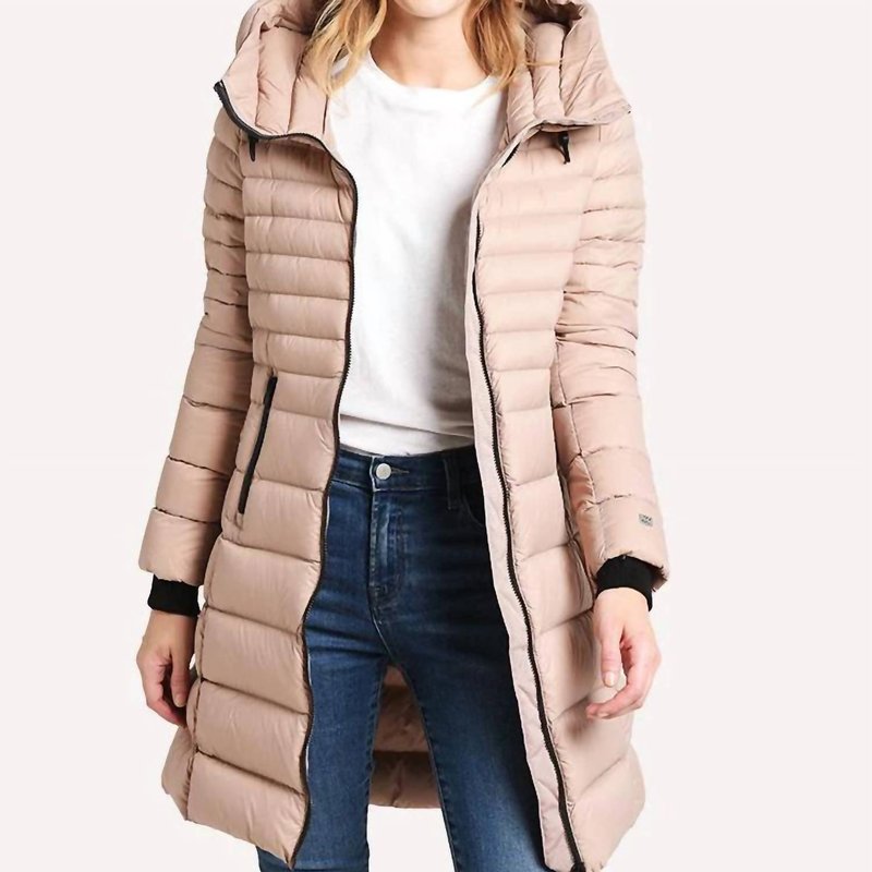 Shop Soia & Kyo Geana Puffer Jacket In Pink