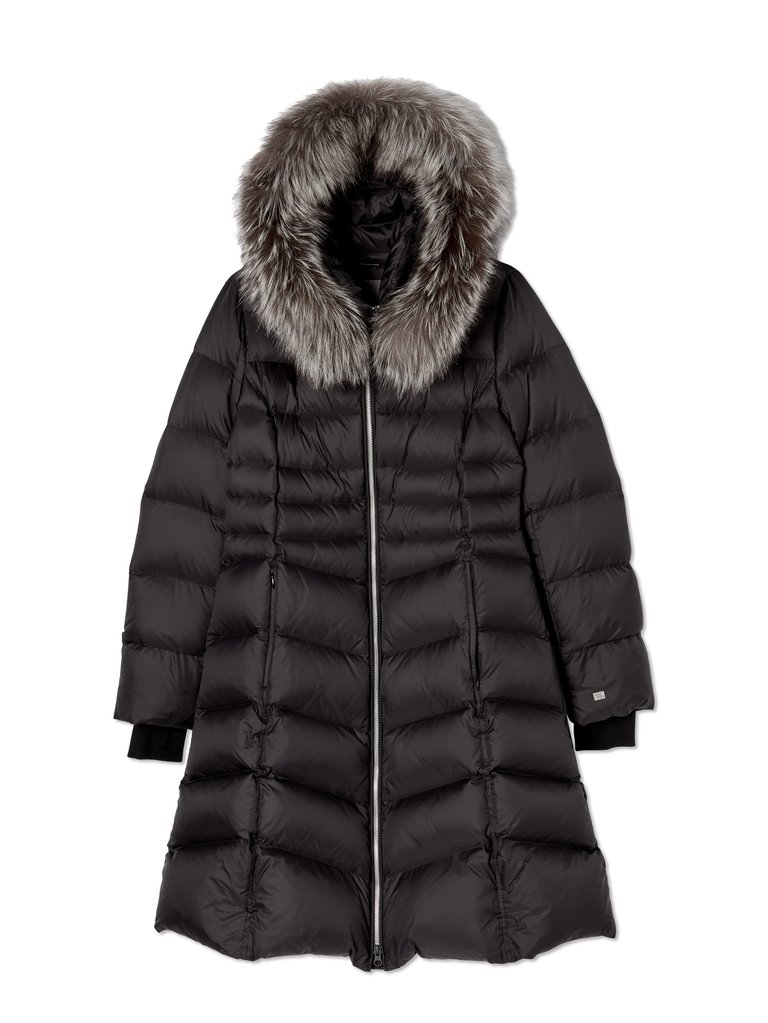 Soia & Kyo Roux Faux Fur Hooded Puffer Coat | Verishop