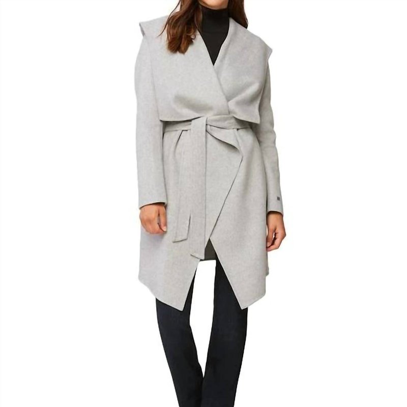 Shop Soia & Kyo Samia Coat In Grey