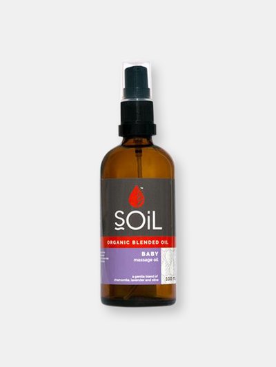 SOiL Organics Organic Baby Massage Blended Oil 100ml product