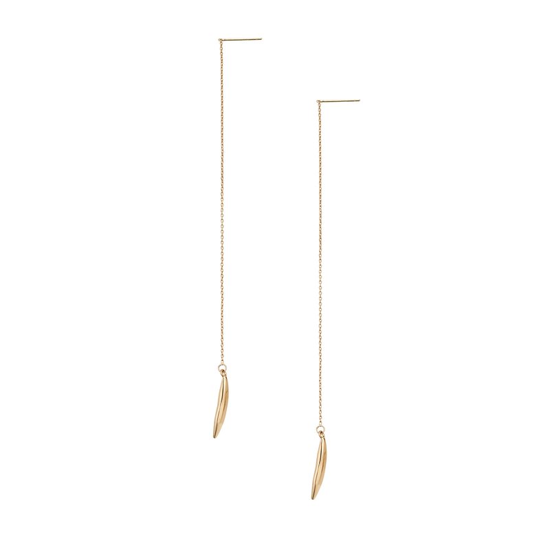 Soko Amali Chain Threader Earrings In Gold