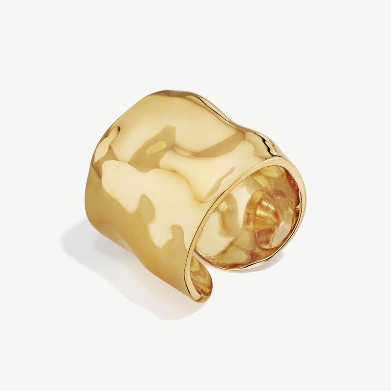 Soko Bahari Band Ring In Gold