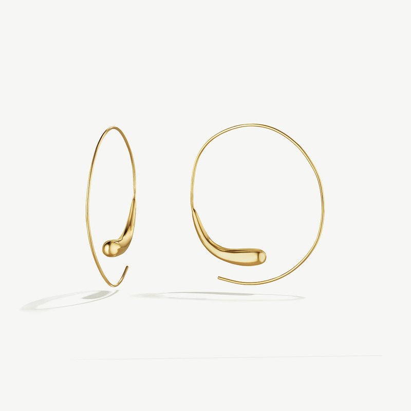 Soko Dash Hoop Earrings In Gold