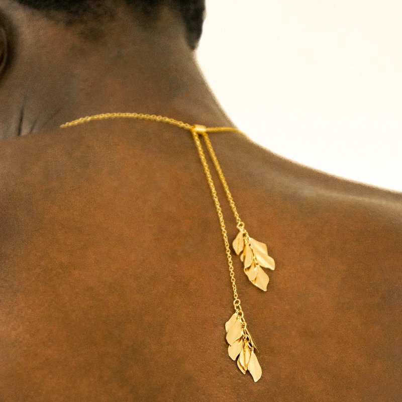 Shop Soko Delicate Bidu Necklace In Gold