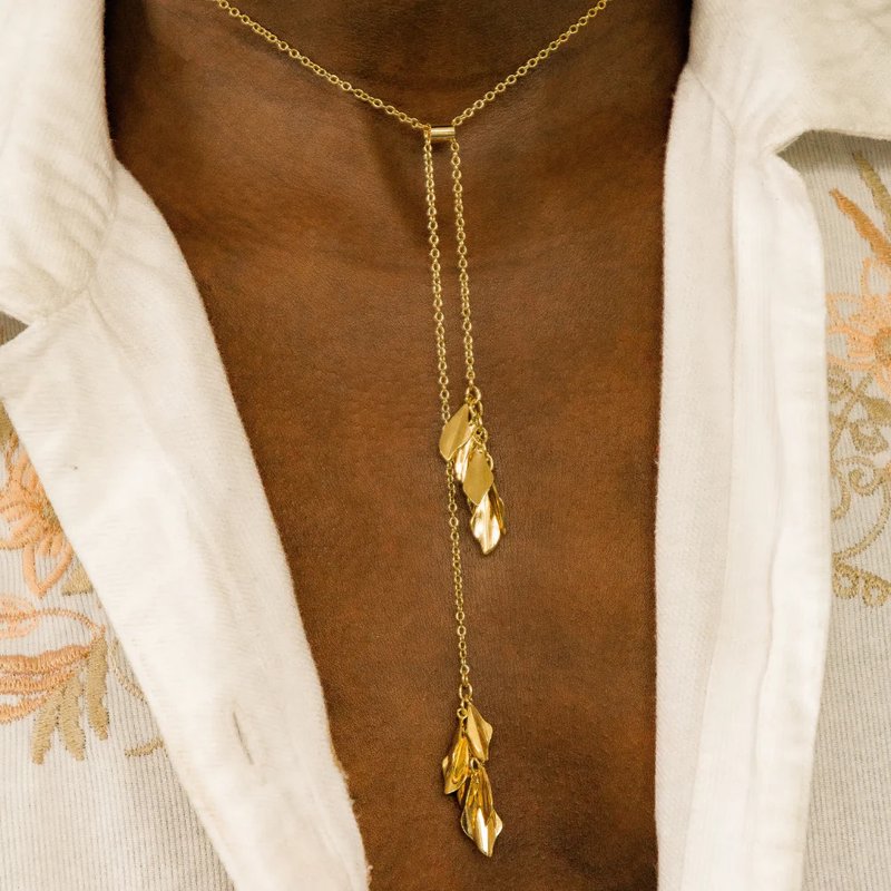 Soko Delicate Bidu Necklace In Gold