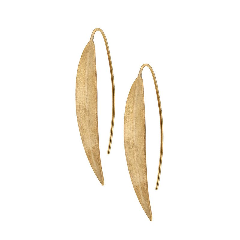 Shop Soko Jani Threader Earrings In Gold