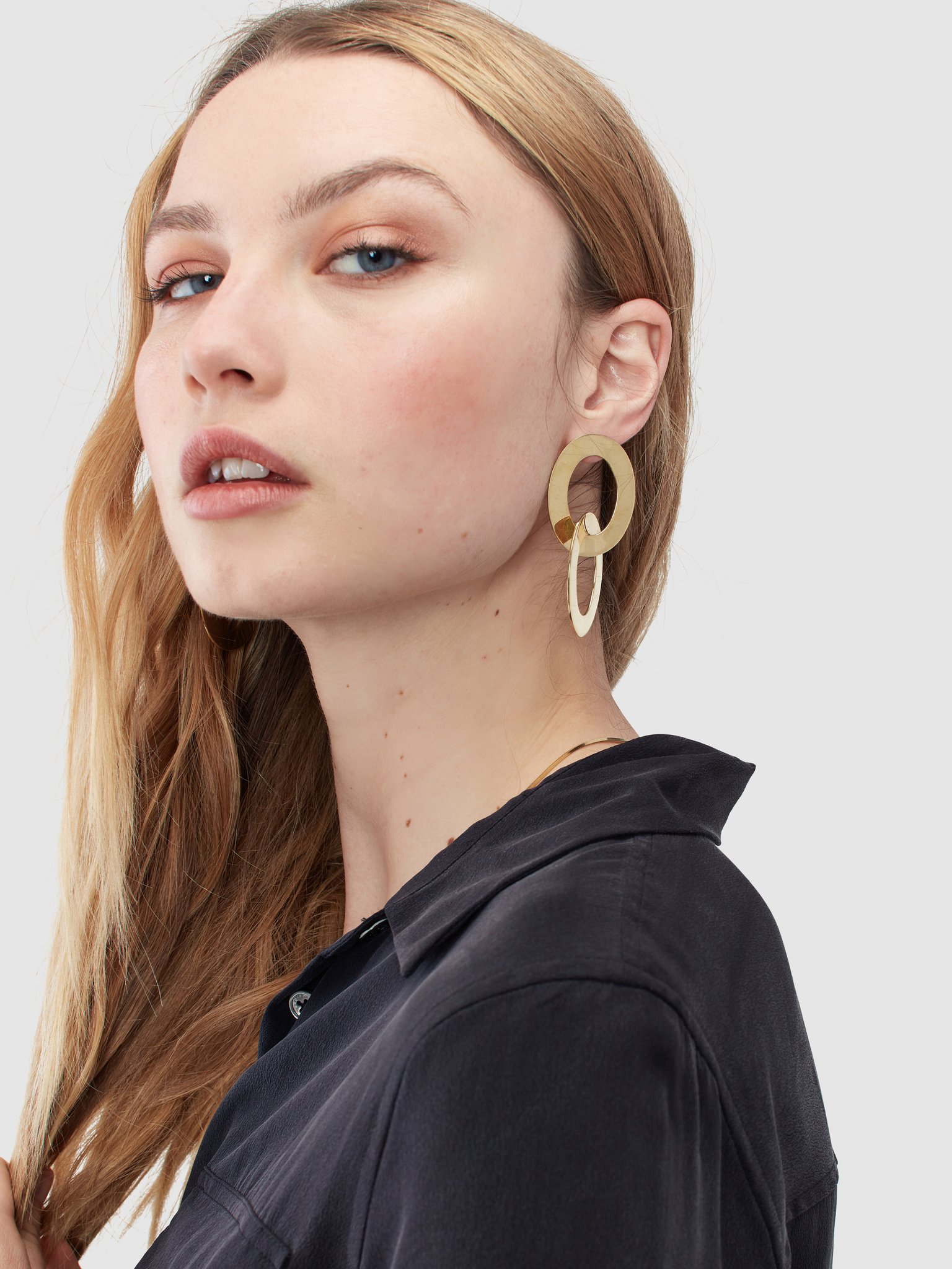 SOKO Maxi Linked Drop Earrings | Verishop
