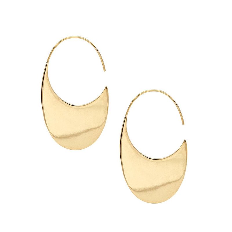 Soko Mezi Drama Threader Earrings In Gold
