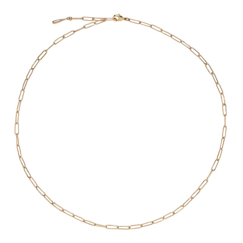 Shop Soko Mini Ellipse Link Necklace In Gold