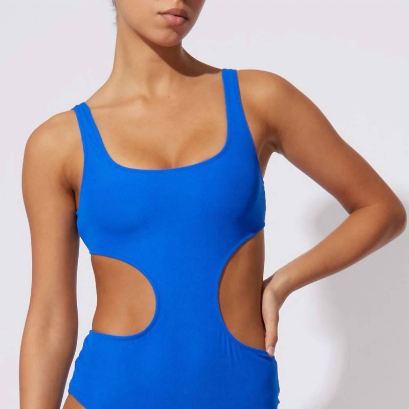 Shop Solid & Striped Sarah One Piece In Blue
