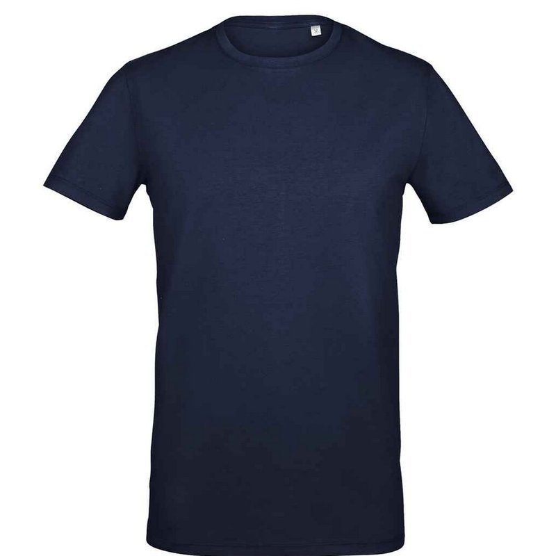 Sols Mens Millenium Stretch T-shirt In Blue