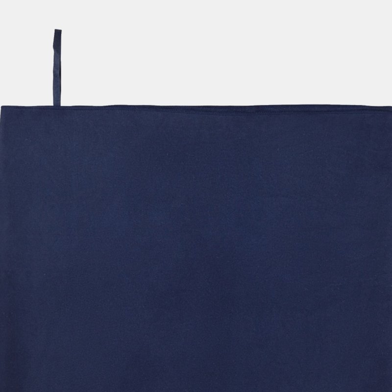 Sols Atoll 100 Microfiber Bath Sheet (french Navy) (one Size) In Blue