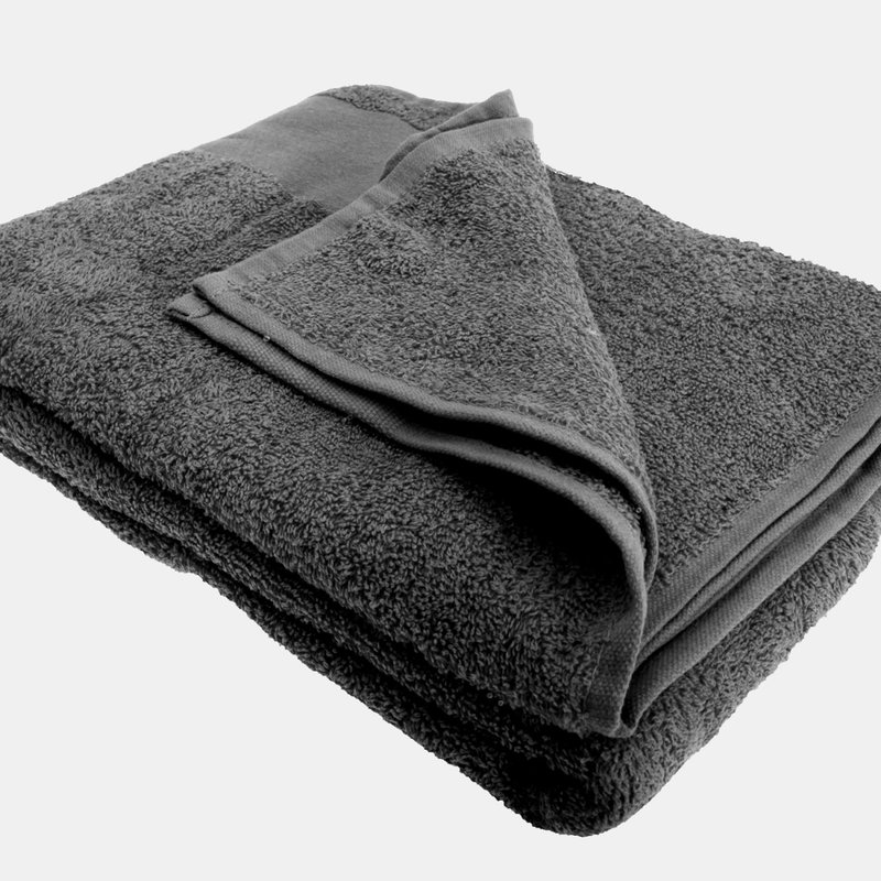 Sols Island Bath Sheet / Towel (40 X 60 Inches) (dark Grey) (one)