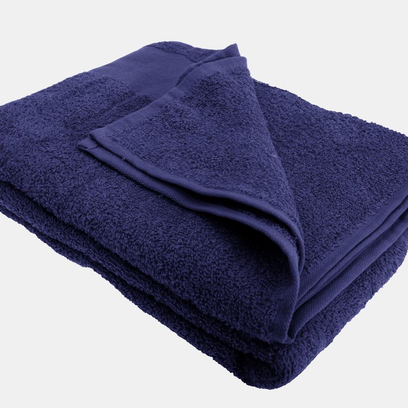 Sols Island Bath Sheet / Towel (40 X 60 Inches) (french Navy) (one) In Blue
