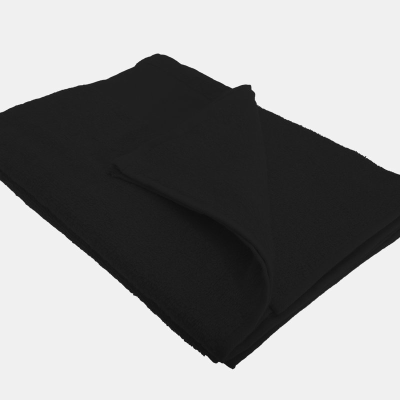 Sols Island Bath Towel (30 X 56 Inches) (black) (one)