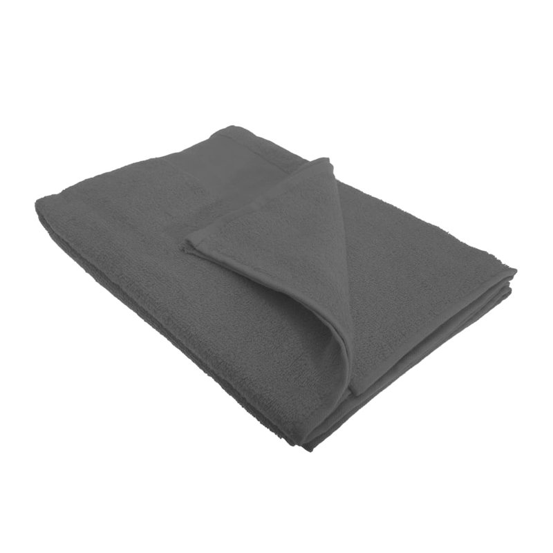 Sols Island Bath Towel (30 X 56 Inches) (dark Grey) (one)