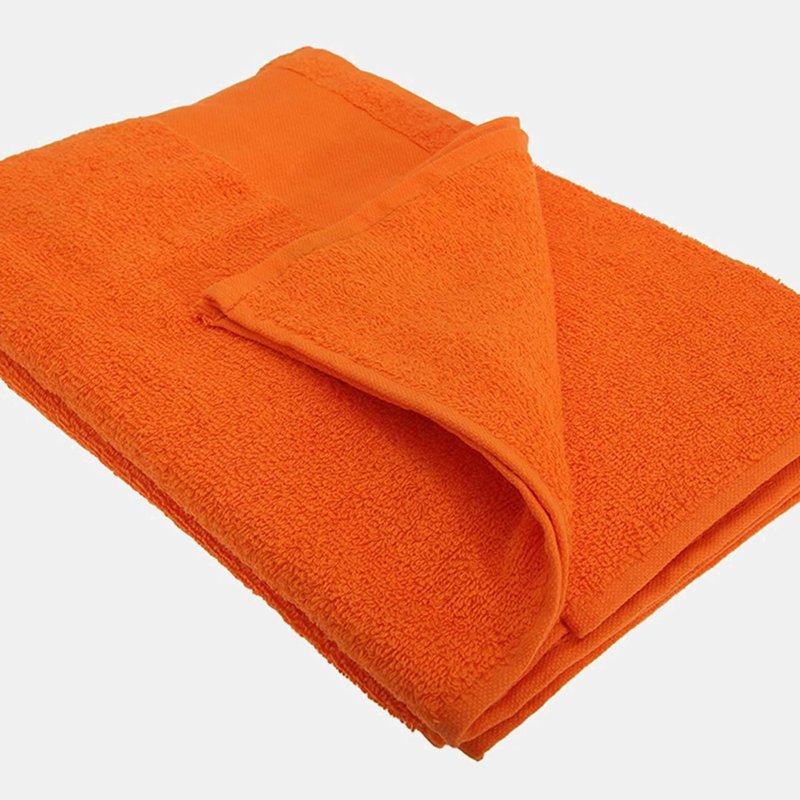 Sols Island Bath Towel (30 X 56 Inches) (orange) (one)