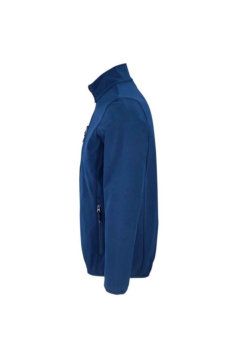 SOLS Mens Falcon Recycled Soft Shell Jacket (Abyss Blue)