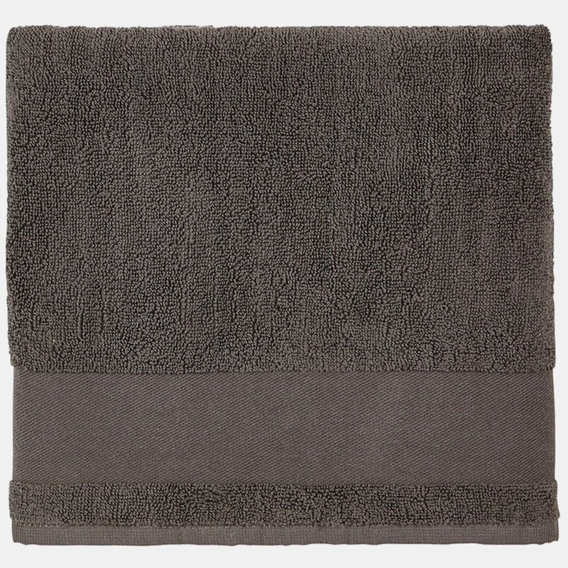 Sols Peninsula 50 Hand Towel (dark Gray) (one Size) In Grey