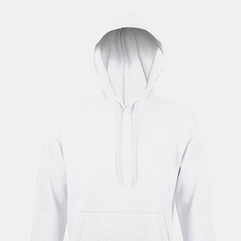 Sols Snake Unisex Hooded Sweatshirt / Hoodie (white)