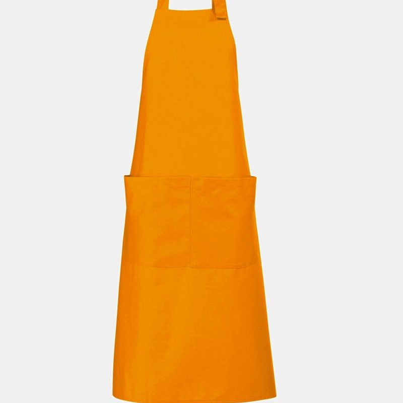 Sols Unisex Gala Long Bib Apron / Barwear (orange) (one Size) (one Size) (one Size)