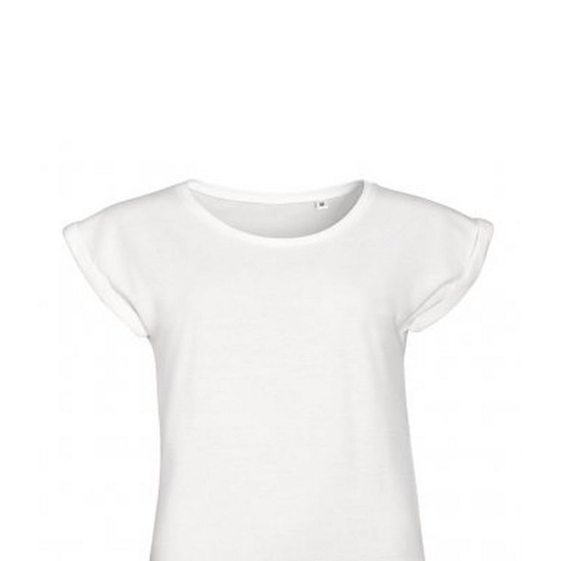 Sols Womens/ladies Melba Plain Short Sleeve T-shirt (white)