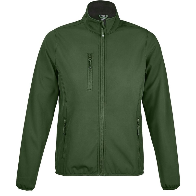 Shop Sols Womens/ladies Radian Soft Shell Jacket (forest Green)