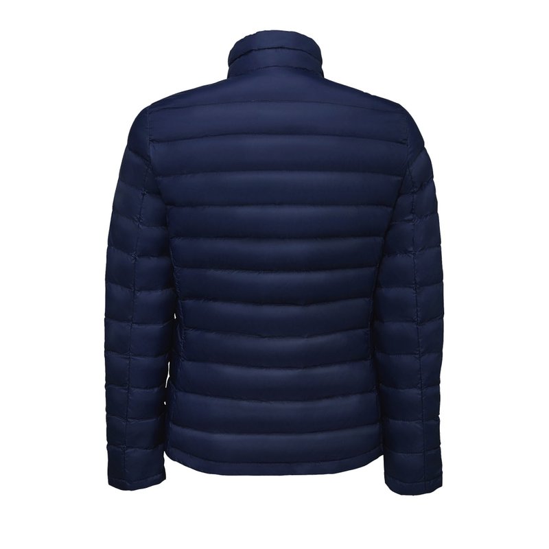 Shop Sols Womens/ladies Wilson Lightweight Padded Jacket (french Navy) In Blue
