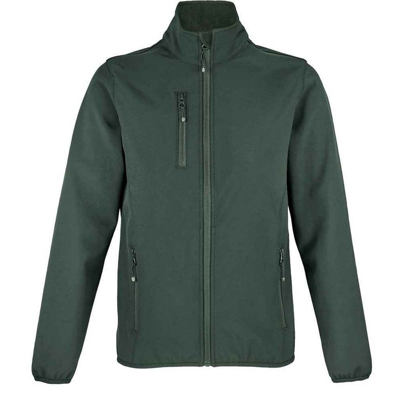 Sols Womens/ladies Falcon Softshell Recycled Soft Shell Jacket In Green