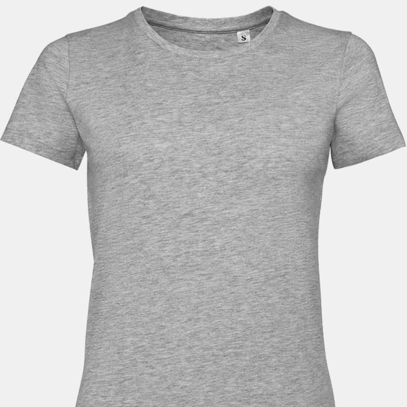 Sols Womens/ladies Millenium Stretch T-shirt In Grey