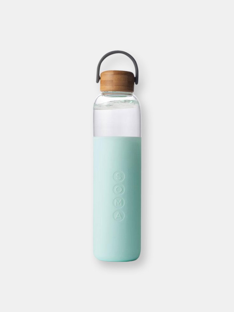 25 oz. Glass Water Bottle - Mint