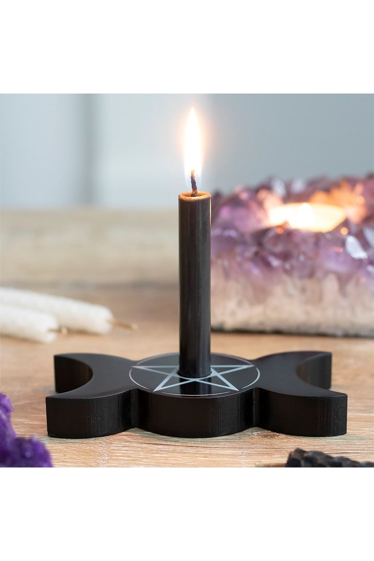 Something Different Triple Moon Candle Holder (Pack of 6)