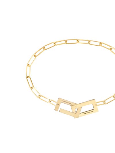 somethingaboutus Split Bracelet Polished Gold Plated product