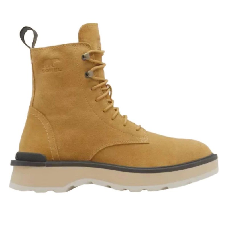 Shop Sorel Hi-line Lace Boot In Yellow