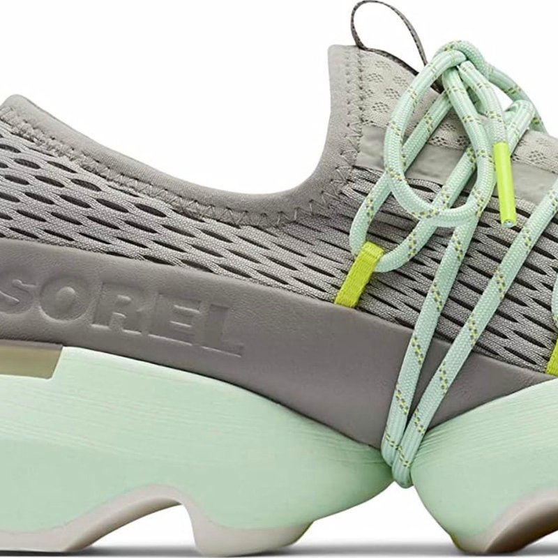 Shop Sorel Kinetic Impact Lace Sneakers In Grey